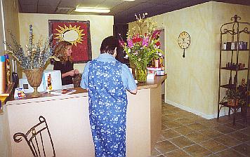 The Reception Area